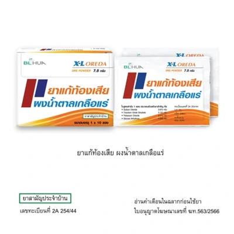 (ลอตใหม่ ส่งไว) RYPHARMACY ขายแยก! OREDA เกลือแร่แก้ท้องเสีย