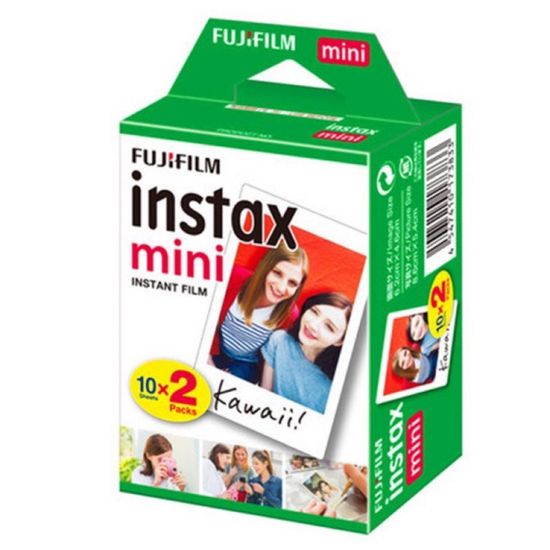 (ลดเพิ่ม 100บาท ทักแชท) Fujifilm Instax Mini Film 20แผ่น ของแท้ ศูนย์ไทย