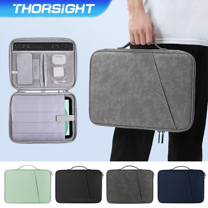 Thorsight 13/11 Inchกระเป๋าไอแพด กระเป๋าแท็บเล็ตมีหลายช่อง เนื้อผ้ากันน้ำกันกระแทกใส่ไอแพด เก็บของเก็บเอกสาร กระเป๋าถือ