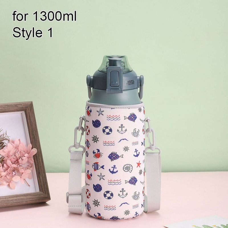 【COD】1Pc สากลสากลสากล พร้อมสายรัด กระเป๋า insulat สำหรับ cile 1300/1700ml ปลอกถ้วยสุญญากาศ ถ้วยแขนเสื้อ เคสขวดน้ำ ฝาครอบขวดน้ำ