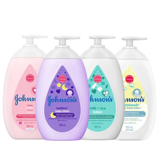 จอห์นสัน ครีมบำรุงผิว เบบี้ โลชั่น 500 มล. Johnson's Body Lotion 500 ml. เลือกสูตรได้