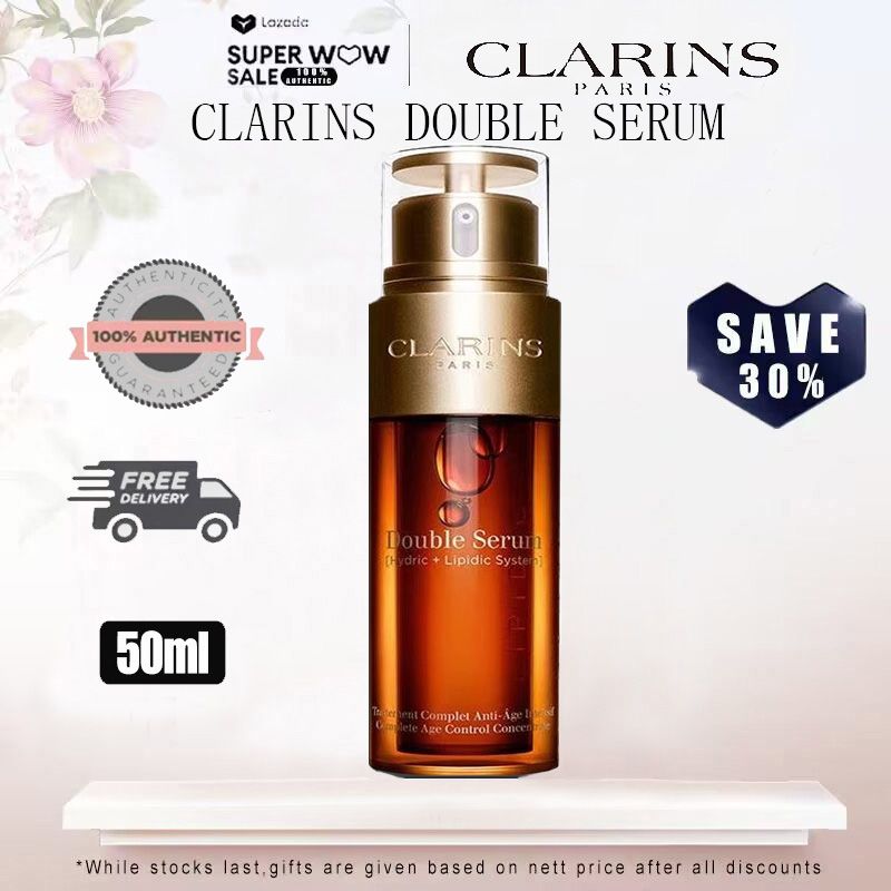 Fast delivery Clarins Double Serum Complete Age Control Concentrate 50ml