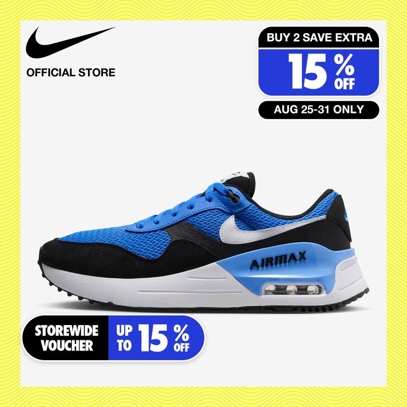 Nike Men's Air Max Systm Shoes - Photo Blue ไนกี้ รองเท้าผู้ชาย Air Max Systm - สีโฟโต้บลู