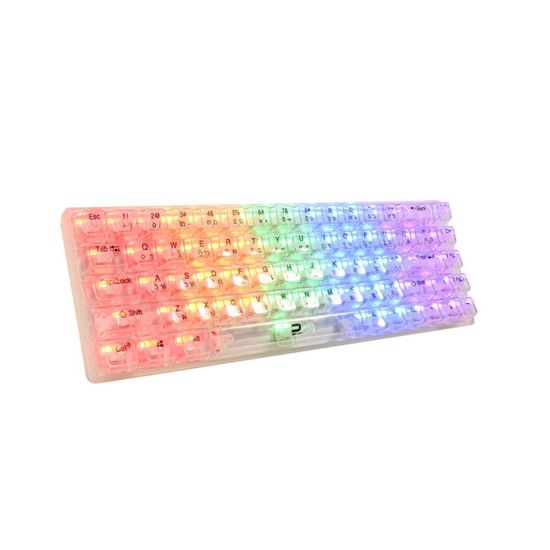 [ลด12% โค้ด CLACC624] DEKAY CRYSTAL 68 Mechanical keyboard คีย์ไทย คีย์บอร์ดภาษาไทย รุ่นต่อสาย DK68 CRYSTAL