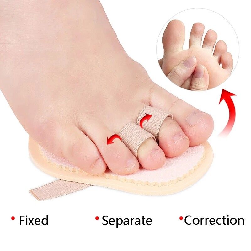 VTTO Soft Bunion Corrector Toe Separator Straightener Thumb Valgus Protector Toes Spreader Corrector