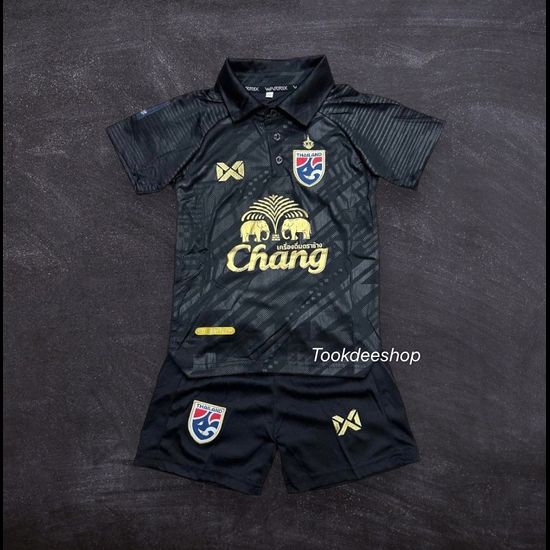 New 2024 ชุดกีฬาเด็กทีมชาติไทยได้เสื้อพร้อมกางเกง