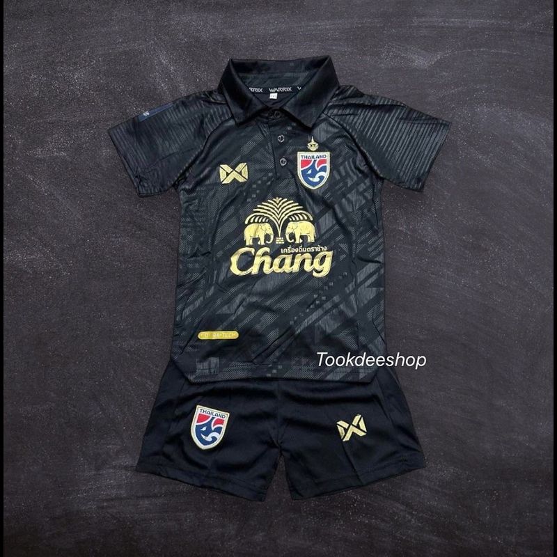 New 2024 ชุดกีฬาเด็กทีมชาติไทยได้เสื้อพร้อมกางเกง