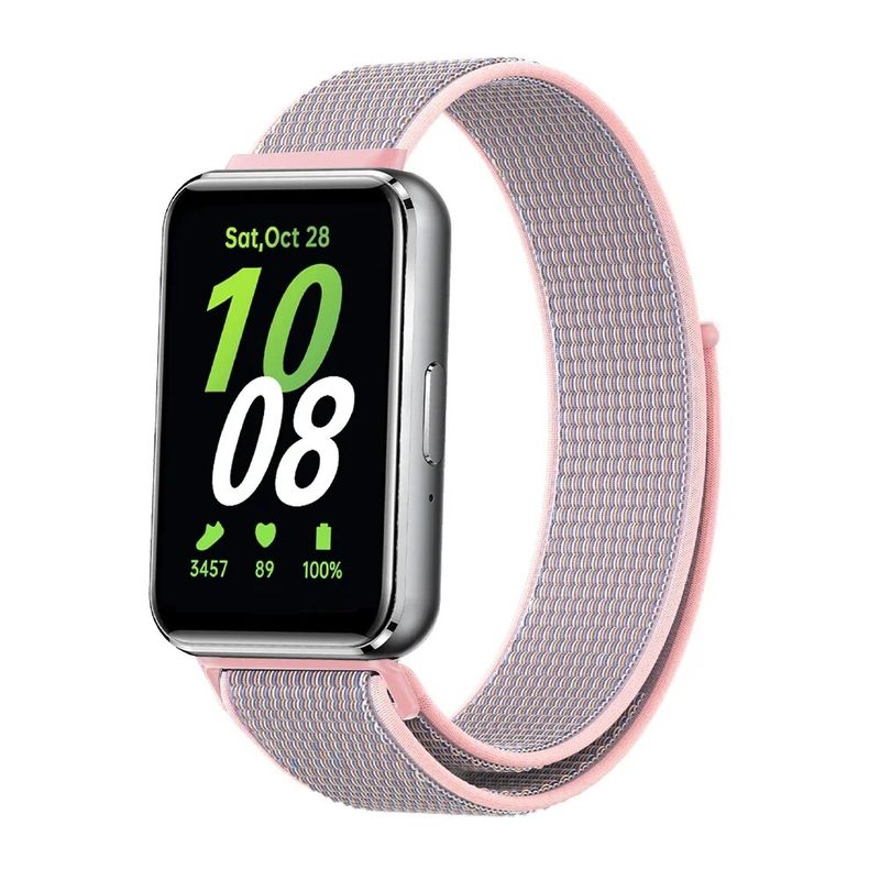 สายคล้องมิลานโลหะสุดหรูสำหรับ Samsung Galaxy Fit สายรัด3สร้อยข้อมือกีฬาสำหรับ Galaxy Fit3อุปกรณ์ทดแทน