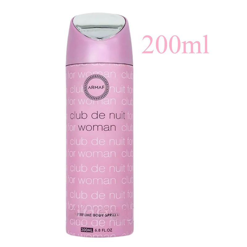 ARMAF Club De Nuit Woman Perfume Body Spray 200ml กระป๋องชมพู