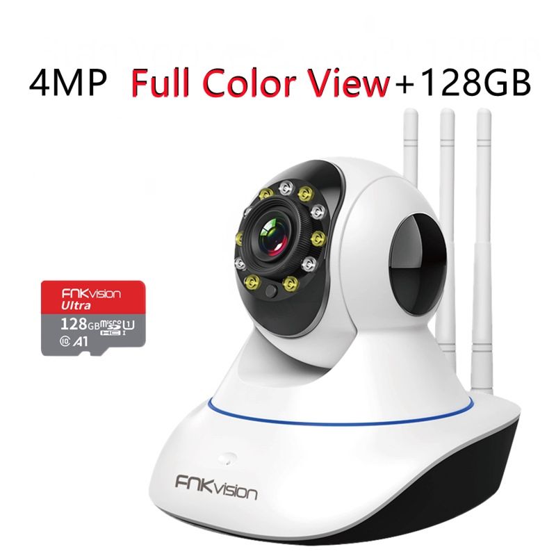 กล้องวงจรปิดFHD 1080P Full Color Wifi IPcamera cctvกล้องรักษาความปลอดภัย ใช้งานในบ้านรีโมทโทรศัพท์มือถือ กล้อง