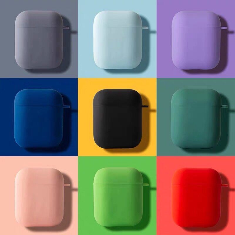 Hotเคสยางการ์ตูนsน่ารักมาใหม่ ป้อนกันได้อย่างดี ใส่พอดีกับ(for airpods1-2/ i9S 、i11/i12）สุ่มสี