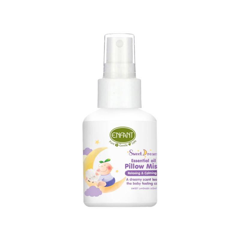 Enfant (อองฟองต์) Sweet Dream Essential Oil Pillow Mist สเปรย์สำหรับฉีดหมอนและปรับอากาศสำหรับเด็ก 100ml.