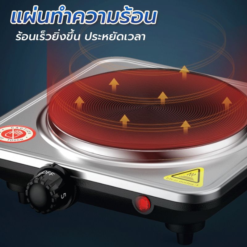 เตาไฟฟ้า1หัว sokany electric stove เตาแม่เหล็กไฟฟ้า อุปกรณ์ห้องครัว กำลังไฟ 1000W ปรับอุณหภูมิได้