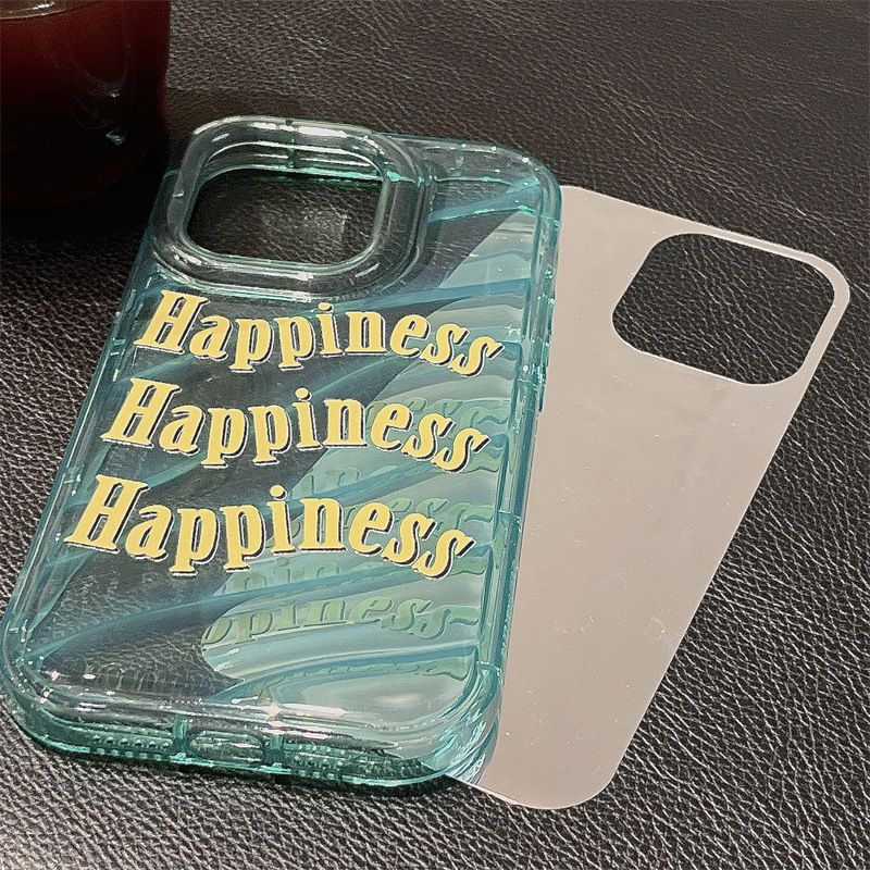 เคสโทรศัพท์มือถือแบบนิ่ม ใส ลายตัวอักษร 3D เรียบง่าย หรูหรา สําหรับ IPhone 7 8 6 6S Plus 15 12 11 13 14 Pro MAX XR X XS MAX SE