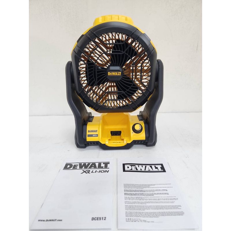 พัดลมพกพา ขนาดหน้า 11นิ้ว ไร้สาย 18V XR LI-ION ยี่ห้อ DEWALT รุ่น DCE512N (รับประกัน 3ปี)