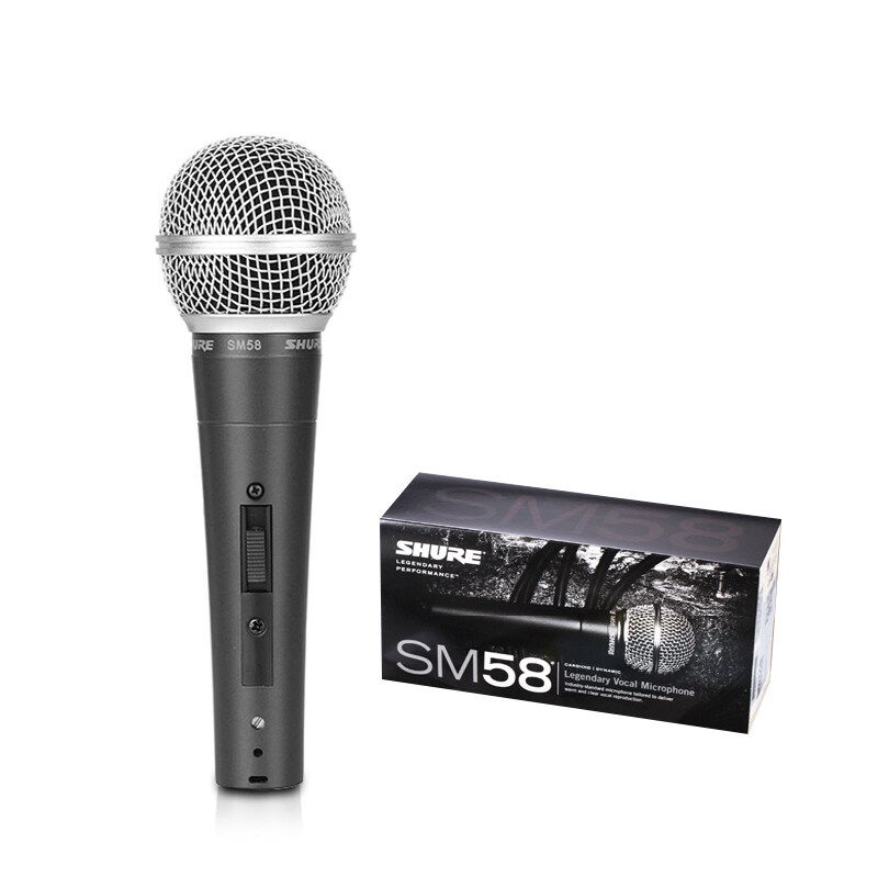 ไมค์สายไมโครโฟน shuer sm58/แท้ 5เมตร สายไมค์สายของแท้ไมค์ร้องเพลงไมค์คาราโอเกะไมค์สายอย่างดีmicrophone