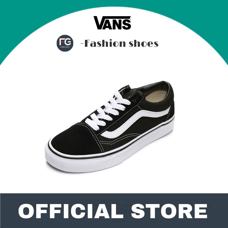 [ส่งในไทย]VANS OLD SKOOL BLACK/WHITE รองเท้า ผ้าใบ VANS ชาย หญิง สินค้าถ่ายจากงานจริง 💯%