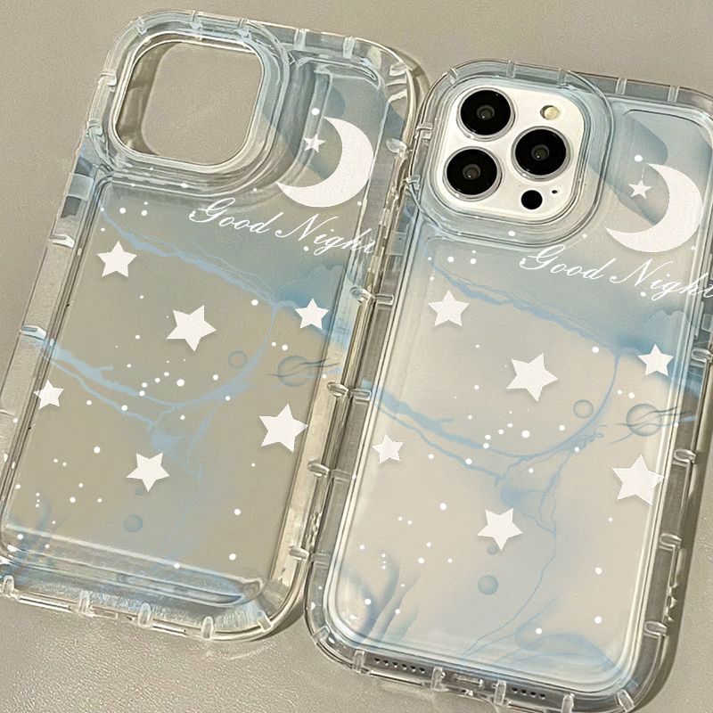 เคสโทรศัพท์ลายดาวแฟชั่นน่ารัก For iPhone 11 12 13 14 Pro Max เคสไอโฟน11 15 14 Plus XR X XS Max SE 2022 2020 SE2 7 8 Plus ฝาครอบเคสซิลิโคนอ่อนนุ่ม