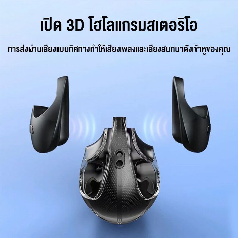 X15 หูฟัง5.4บลูทูธไร้สายสำหรับเล่นกีฬา หูฟังไร้สายสำหรับเล่นกีฬาลดเสียงรบกวนหูฟังเอียร์บัดเสียงระดับ HD พร้อมไมโครโฟน