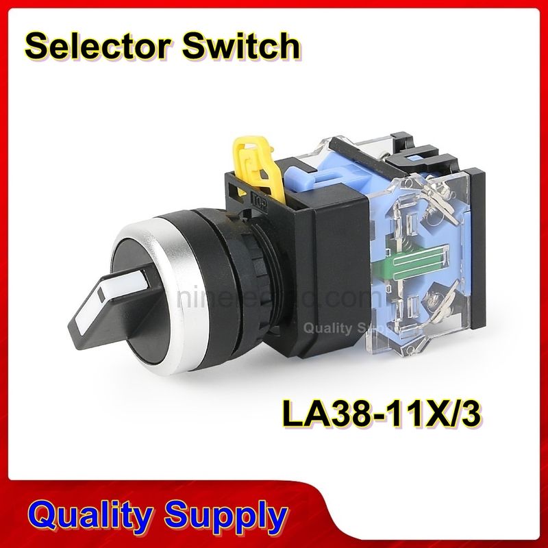 สวิทช์ ปุ่มกด กดติด ปล่อยดับ สวิทซ์ลูกศร Push Button Switch Selector Switch 22mm