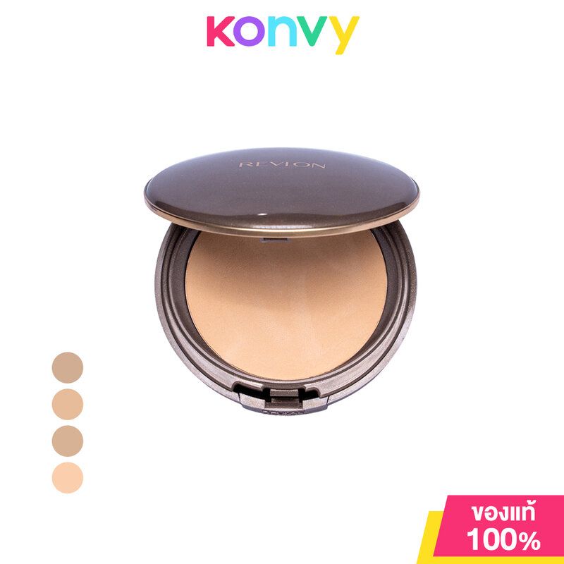 REVLON New Complexion 2 Way Foundation Comp 12g เรฟลอน แป้งผสมรองพื้นสูตรควบคุมความมัน