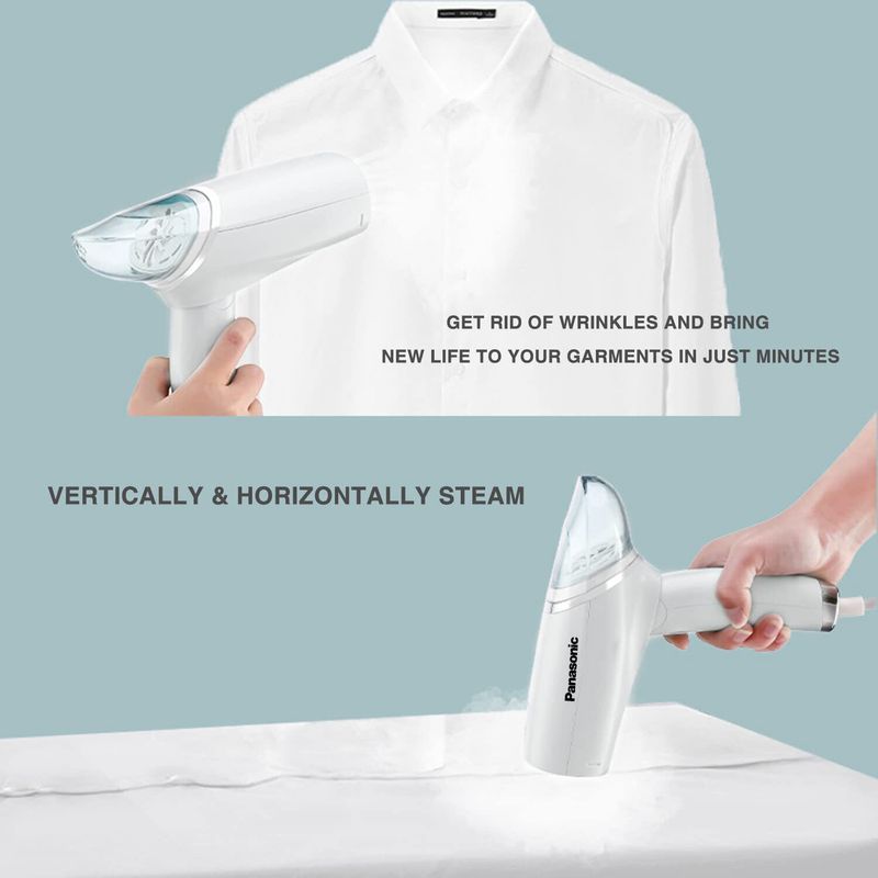 panasonic เตารีดพกพา เตารีดแบบมือถือ ความจุ 1500Wพลังงานสูง รีดผ้าแบบเรียบแบบยืน Garment Steamer JY002