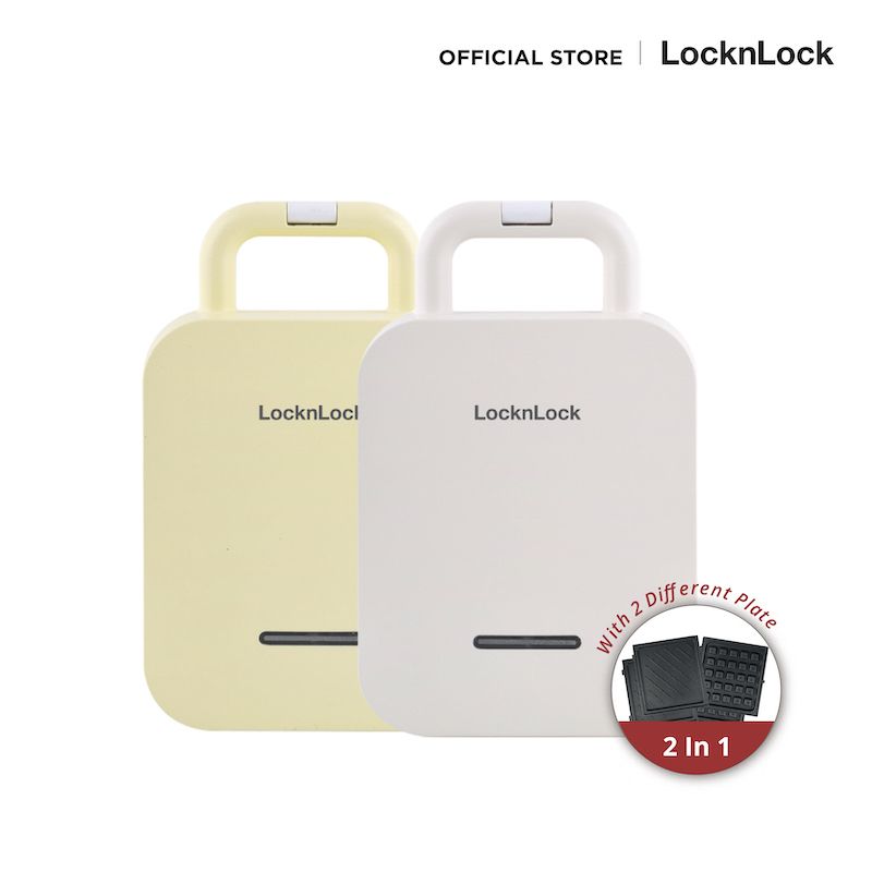 LocknLock เครื่องทำวาฟเฟิล Waffle & Sandwich Maker รุ่น EJB412