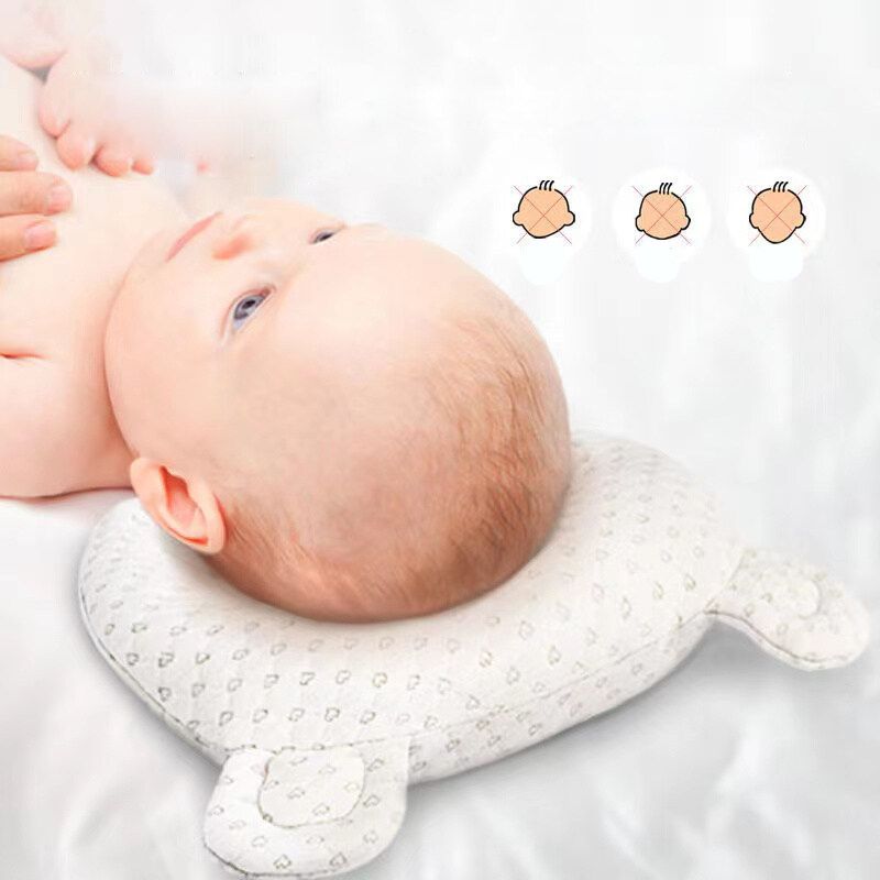 Baby Pillow หมอนทารก หมอนเด็กแรกเกิด ปรับขนาดหัวคง หมอนผ้าฝ้าย ทารกแรกเกิด หมอนสำหรับเด็ก