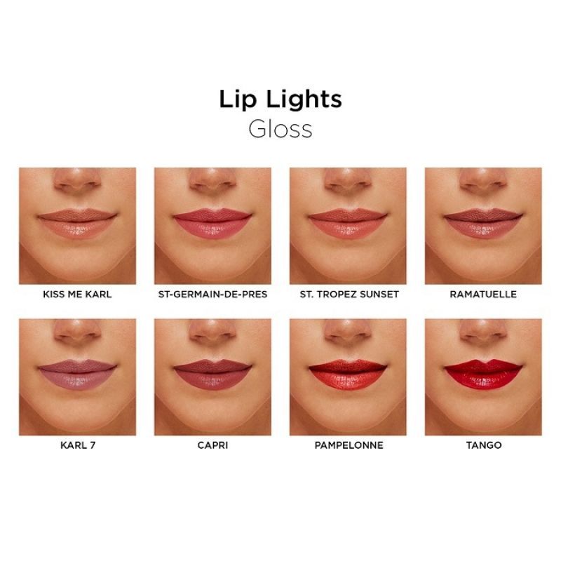 Karl Lagerfeld + Model Co LIP LIGHTS GLOSS ลิปกลอส 6 ml. ไม่มีไฟ