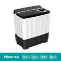 [New2024]Hisense รุ่น WSRB1813UB เครื่องซักผ้าฝาบนสองถัง สีขาว ความจุ 18 กก. New ไม่มีบริการติดตั้ง