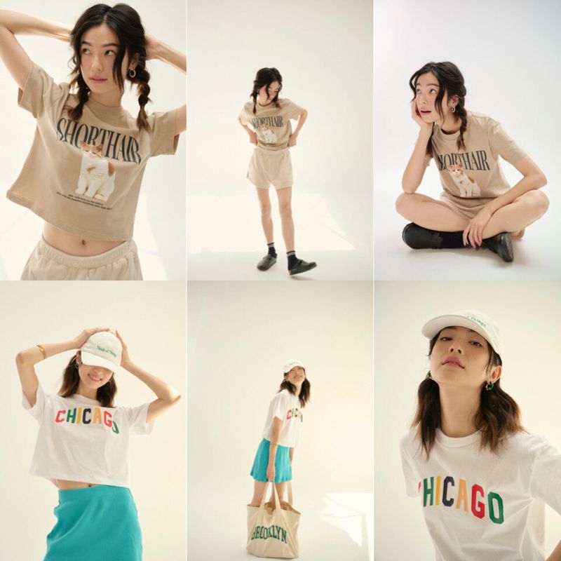 HAY / CROP TOP เสื้อครอป / T-SHIRT เสื้อยืด น่ารักสุดๆ