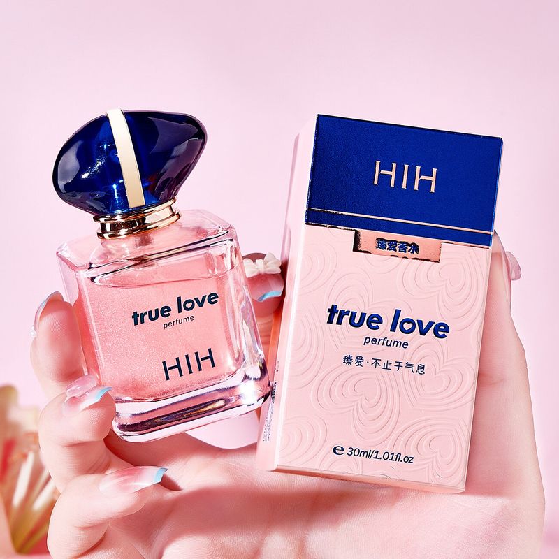 น้ำหอม30ml น้ำหอมผู้หญิง true love กลิ่มหอมติดทน สดชื่น หวานละมุนHIH perfume-4122