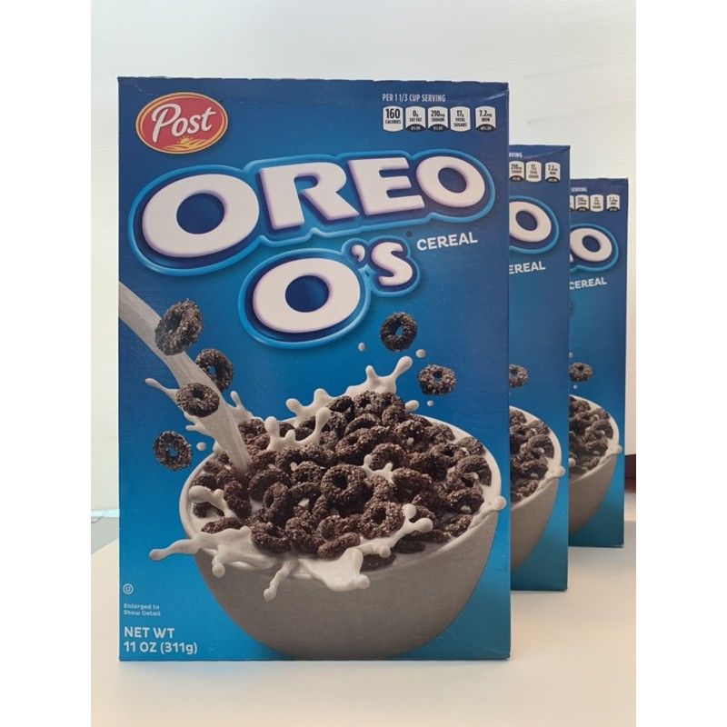 Post Oreo O’s Oreo cereal 311g. ซีเรียล โอริโอ้ รสช้อกโกแลต ขนาด 311กรัม มี 2 รสชาติ