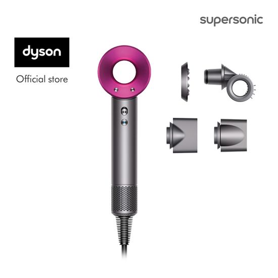 Dyson Supersonic™ hair dryer HD15 (Iron/Fuchsia) ไดร์เป่าผม ไดสัน สีชมพู