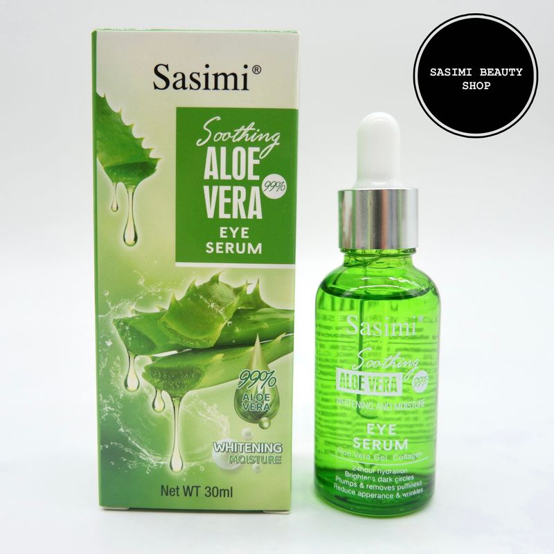 SASIMI Eye Serum Aloe Vera อายเซรั่มว่านหางจระเข้ บำรุงรอบดวงตา 30ml