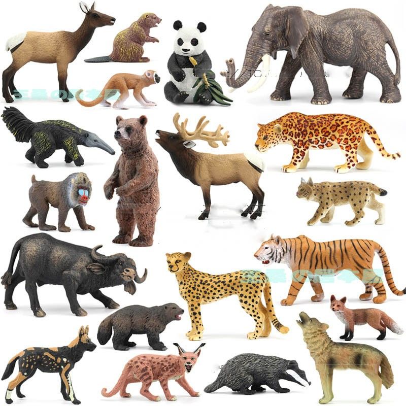 ของเล่นโมเดลหุ่น the zoon animals 20 ชุด