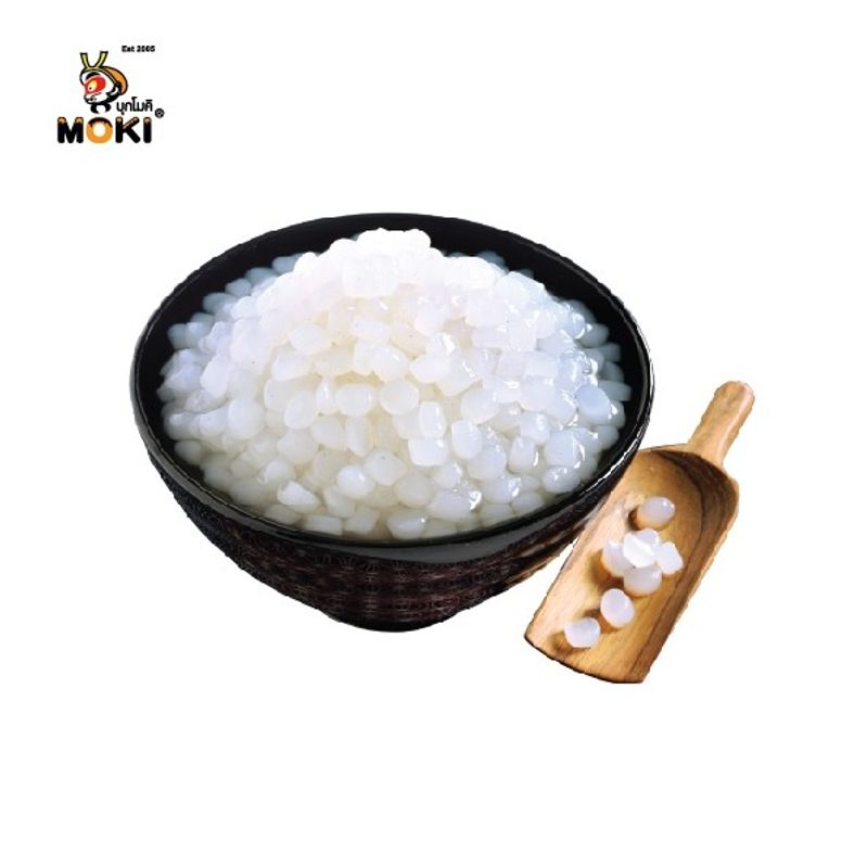 MOKIบุกไข่มุกพร้อมทาน 40g x1 บุกเพื่อสุขภาพ (FK0218,FK0224,FO0092) Konjac Pearl  Brown   Retort