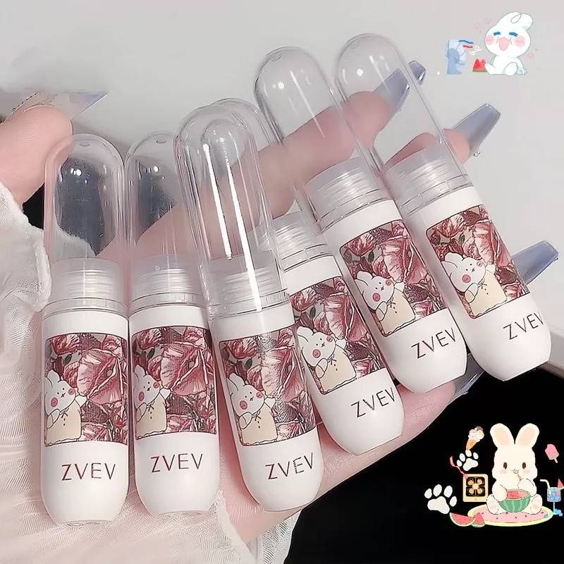 พร้อมส่ง💕Zvev ลิปสติก ลิปกลอส เนื้อแมตต์ กันน้ํา ติดทนนาน ไม่ติดแก้ว🎉