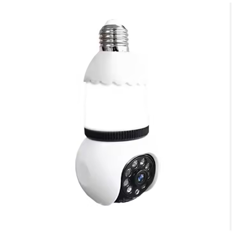 กล้องวงจรปิด V380 Pro กล้องวงจรปิดหลอดไฟ 8MP Wireless PTZ Eye Protection Light Bulb 1080P WiFi Night Vision เสียงสองทาง IP security Camera For House พร้อมโหมดกลางคืน กลางแจ้ง กันน้ำ กล้องวงจร 360°PTZ Control CCTV Camera with Alarm