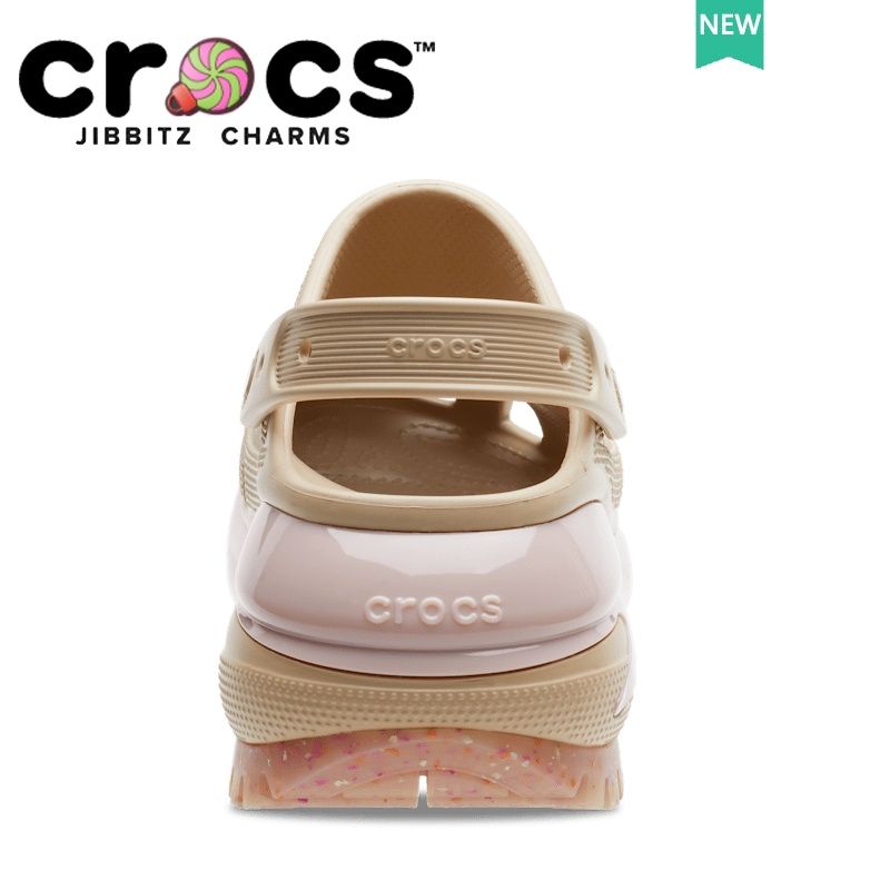 crocs แท้ 100% crocs mega crush สีน้ำตาล รองเท้าเสริมส้นผู้หญิง  สไตล์คลาสสิก สําหรับผู้หญิง|207988