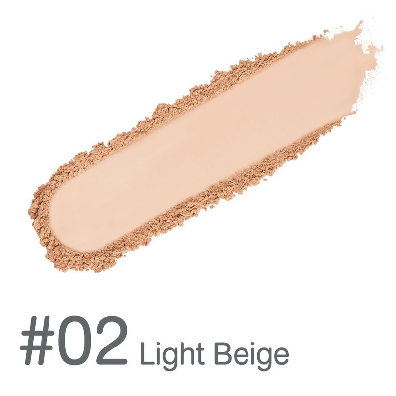 CUTE PRESS แป้งผสมรองพื้น 1-2-BEAUTIFUL AIRY MATTE FOUNDATION POWDER SPF 30 PA+++ - 02 LIGHT BEIGE (ไซส์มินิ)