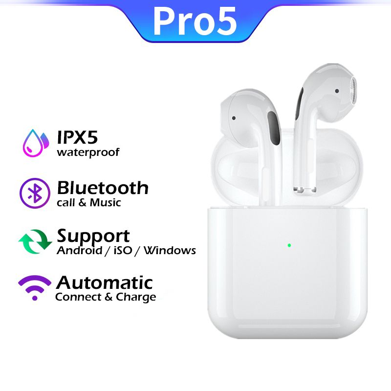 หูฟังบลูทูธไร้สาย รุ่นI12 Mini Pro4 TWS Pro 5...ขายมีหลายรุ่น หูฟังไร้สาย Bluetooth 5.0 ชุดหูฟังบลูทูธเล่นเกมส์ ใช้ได้ทั้ง IOS และ Android  หูฟังเกมมิ่