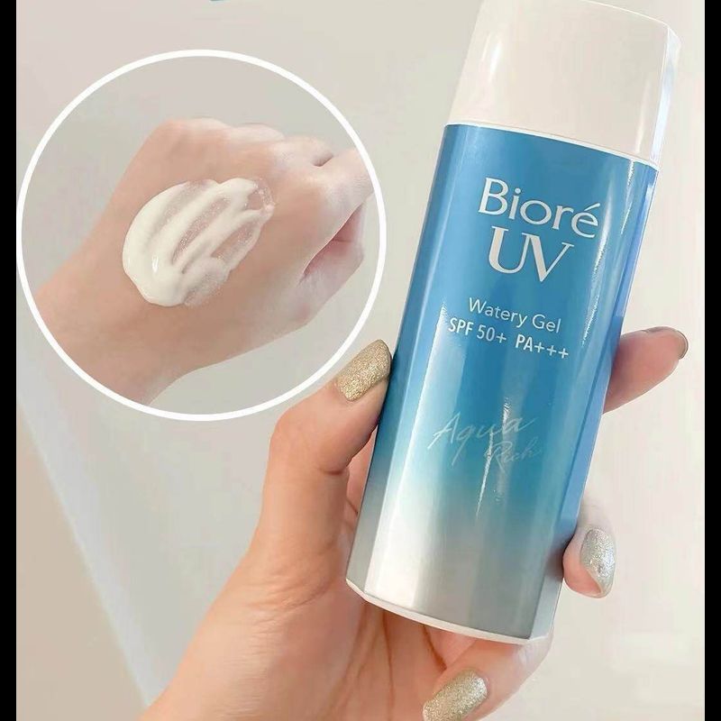 Biore กันแดด UV Aqua Rich SPF50++PA++ ขนาด 50ml 90ml กรัม ของแท้ 100%