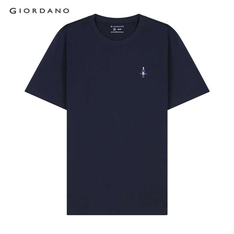 GIORDANO เสื้อยืดผู้ชาย Men's Classic Man Tees 01022301