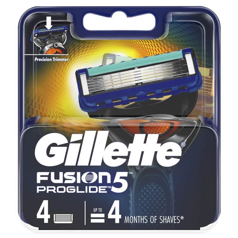 Gillette ฟิวชั่น โปรไกลด์ ใบมีดโกน รีฟิว / มีทั้ง2ชิ้น และ 4ชิ้น