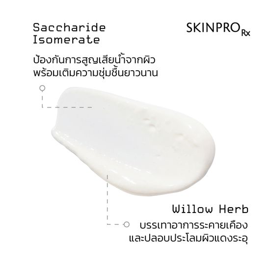 SKINPRO Rx Ultimate Dry-Touch Sunscreen ครีมกันแดด สำหรับทุกสภาพผิว SPF50+ PA++++ UVA UVB เนื้อสัมผัสบางเบา สบายผิว ไม่เหนียว ซึมไว 6 ml