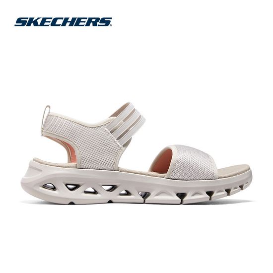 Skechers สเก็ตเชอร์ส รองเท้าแตะ ผู้หญิง On-The-Go Glide-Step Flex Sandals - 141251-NAT