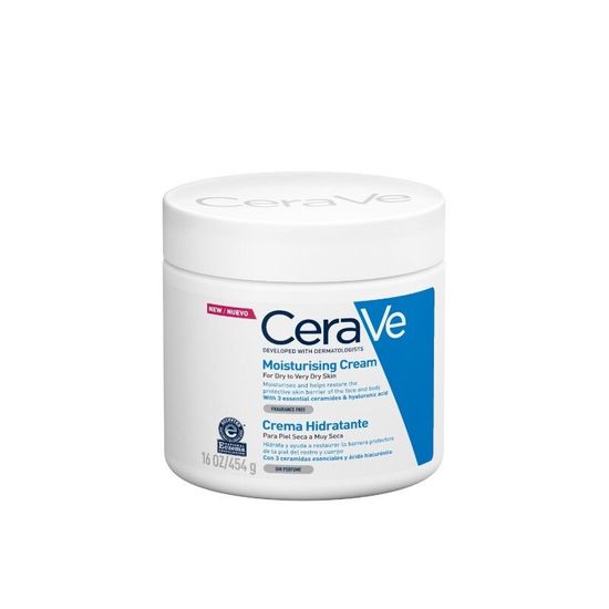 CERAVE Moisturizing Cream - A moisturizing cream suitable for dry and dry skin in 340g/454g