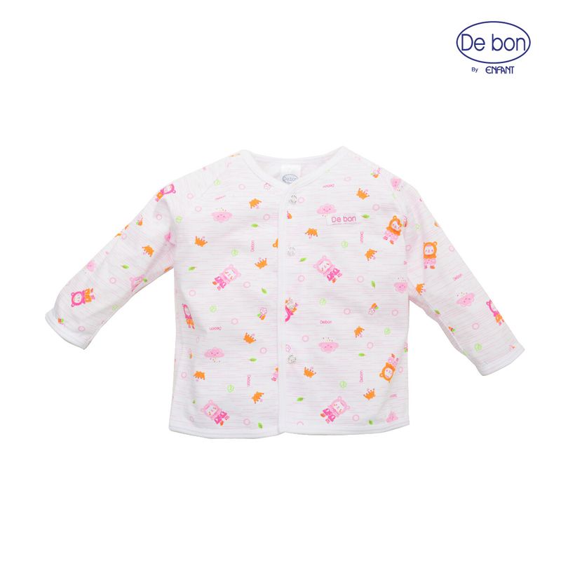 เสื้อผ้าเด็กอ่อน de bon by Enfant ผ้ายืดพิมพ์ลายน่ารัก สำหรับแรกเกิด- 2 ขวบ (สินค้าขายแยกชิ้น)