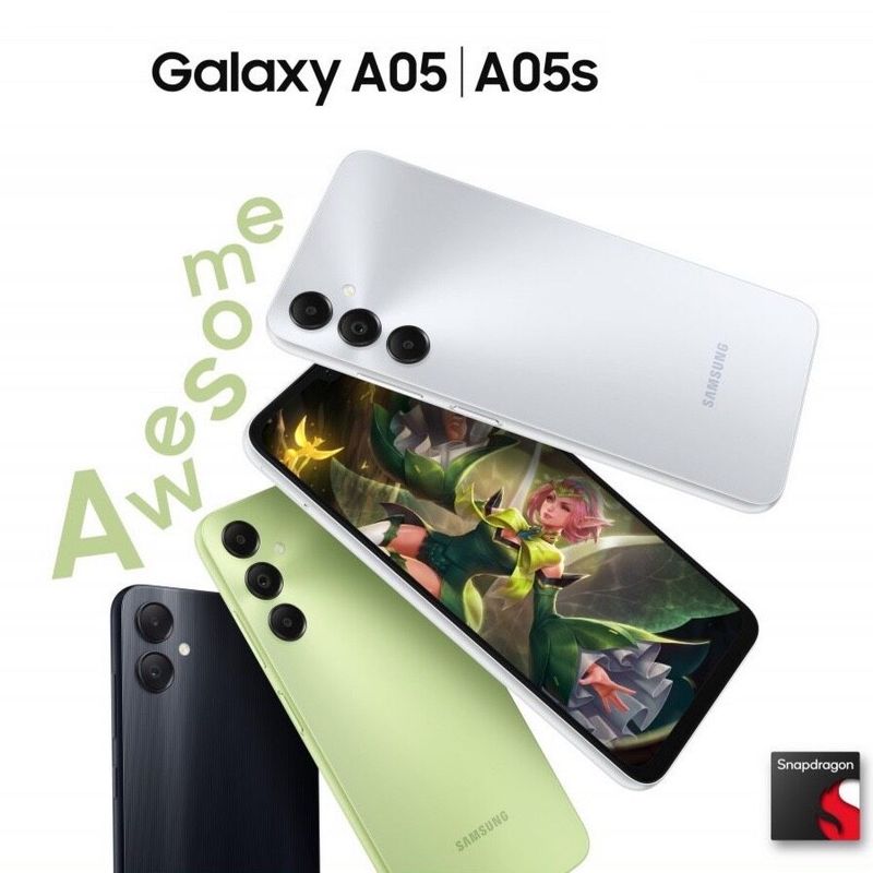 [รุ่นใหม่ล่าสุด] Samsung A05|A05s แบตเตอรี่ 5000 mAhMediatek : Helio G85 by SIXTEENPHONE.